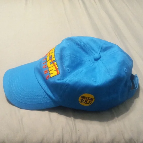 Final Price! Mecum Auctions Bright Blue Cap - Picture 2 of 4